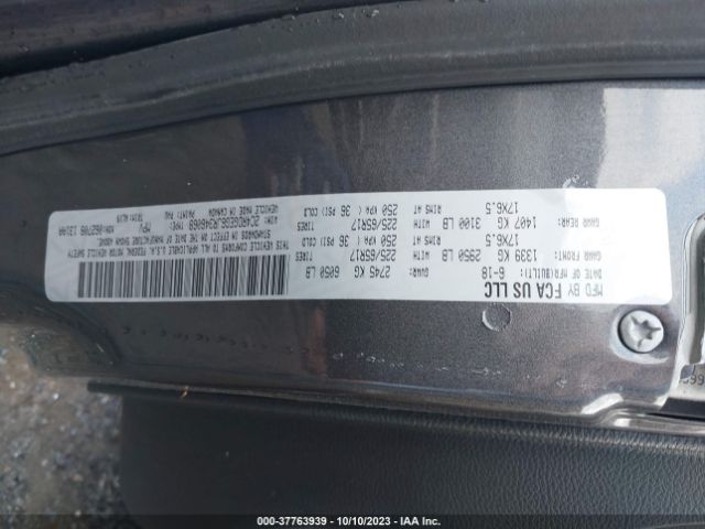 2C4RDGEG6JR346068 Dodge Grand Caravan Gt