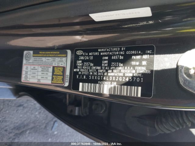 5XXGT4L3XJG245701 KIA Optima S