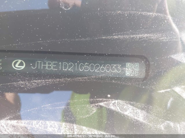 JTHBE1D21G5026033 Lexus IS 350