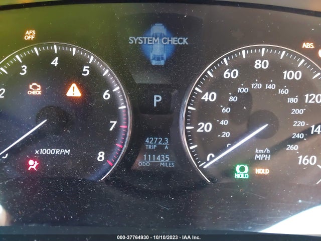 2012 LEXUS LS 460 L VIN: JTHDL5EF7C5004474