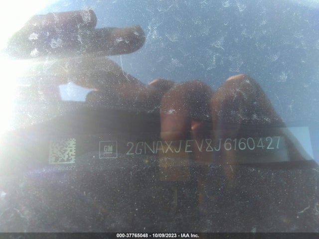 Chevrolet EQUINOX LT 2018 2GNAXJEV8J6160427 Image 9