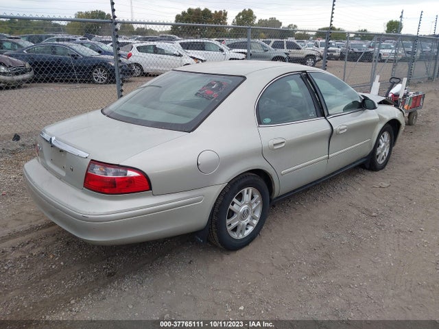 2004 MERCURY SABLE LS PREMIUM VIN: 1MEFM55S44A628437