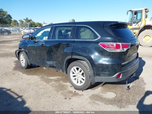 Toyota Highlander Le V6 2014 5TDBKRFH9ES043096 Image 3