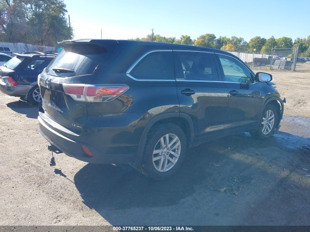 Toyota Highlander Le V6 2014 5TDBKRFH9ES043096 Image 4