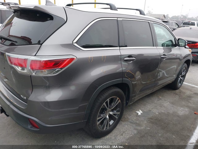 Toyota Highlander Xle 2016 5TDKKRFH4GS139740 Image 4