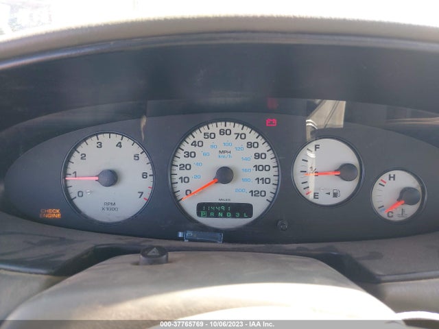 2000 DODGE STRATUS SE VIN: 1B3EJ46C1YN221151