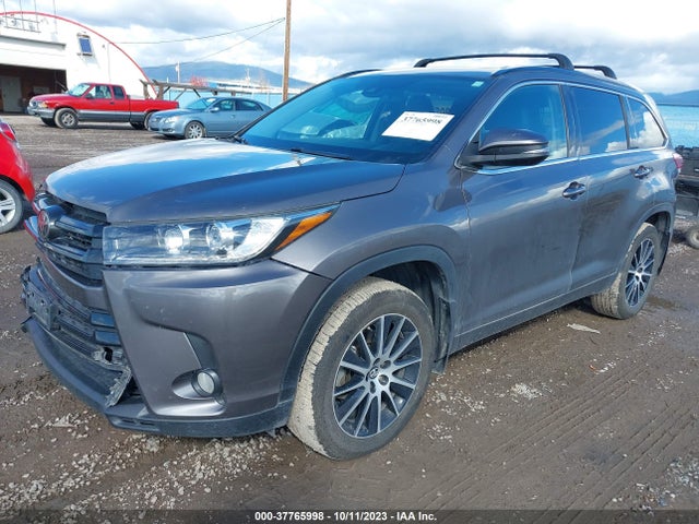 Toyota Highlander Xle/se 2017 5TDJZRFH8HS370357 Image 2