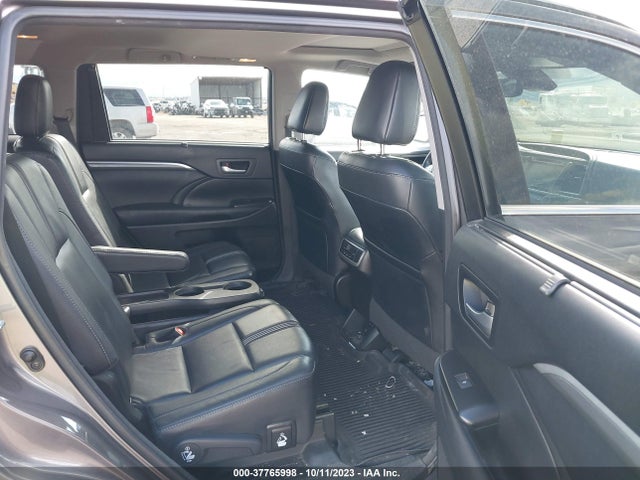 Toyota Highlander Xle/se 2017 5TDJZRFH8HS370357 Image 8
