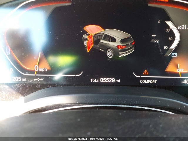 BMW X3 Sdrive30i 2023 аукцион фото