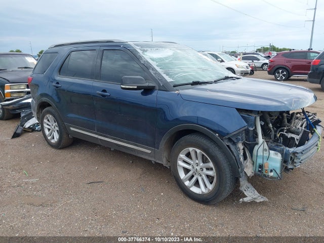 2017 FORD EXPLORER XLT VIN: 1FM5K7D82HGE37330