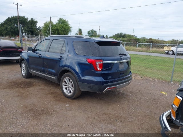 2017 FORD EXPLORER XLT VIN: 1FM5K7D82HGE37330