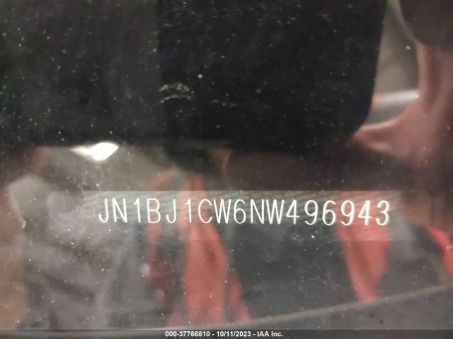 JN1BJ1CW6NW496943 Nissan Rogue Sport Sl