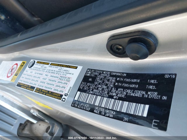JTJBM7FX9G5137605 Lexus GX 460