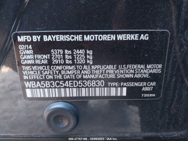 WBA5B3C54ED536830 BMW 5 Series 535i Xdrive