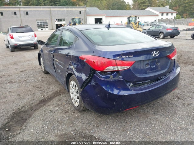 2013 HYUNDAI ELANTRA GLS PZEV VIN: 5NPDH4AE1DH153149