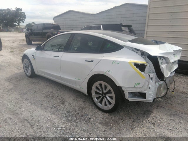 Tesla MODEL 3 2022 5YJ3E1EA0NF349271 Image 3