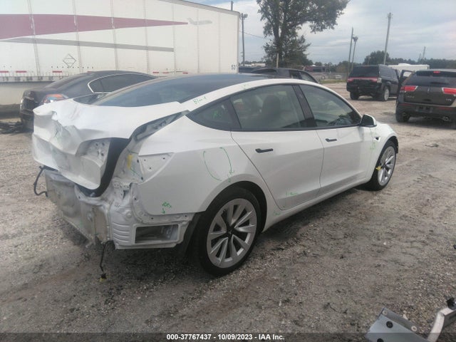 Tesla MODEL 3 2022 5YJ3E1EA0NF349271 Image 4