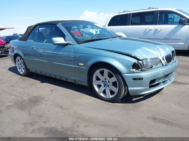 2002 BMW 3 SERIES 325CI VIN: WBABS33402PG83069