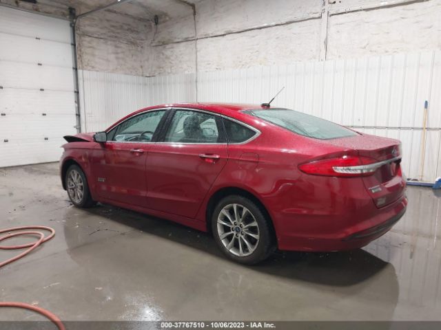 3FA6P0PU6HR268714 Ford Fusion Energi Se