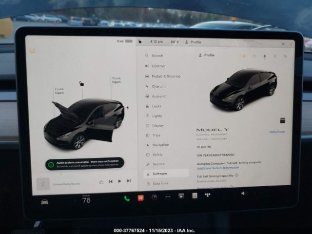7SAYGAEE2PF832060 Tesla Model Y Long Range