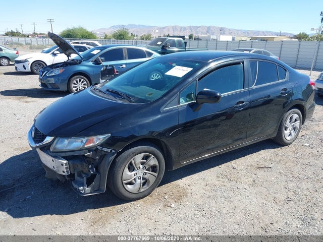 Honda Civic Lx 2015 2HGFB2F55FH557642 Image 2