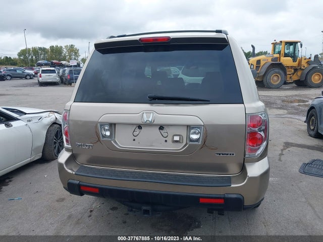 2006 HONDA PILOT EX-L WITH NAVI VIN: 2HKYF18786H529605