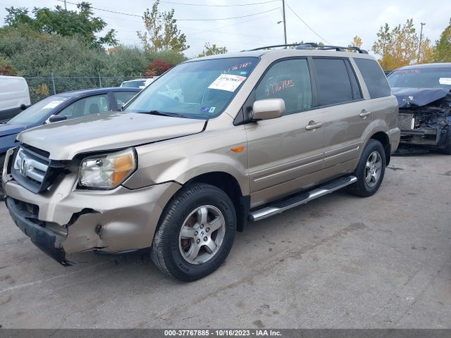 2006 HONDA PILOT EX-L WITH NAVI VIN: 2HKYF18786H529605