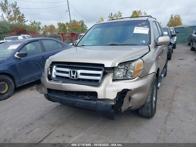 2006 HONDA PILOT EX-L WITH NAVI VIN: 2HKYF18786H529605