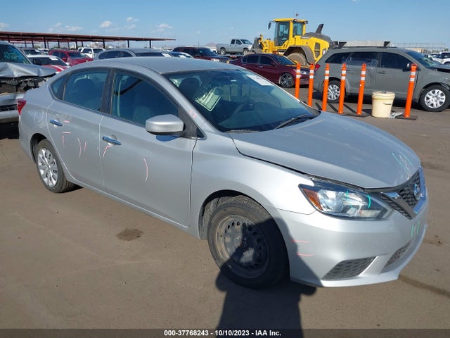 2017 NISSAN SENTRA SV VIN: 3N1AB7AP9HL646285