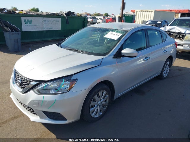 2017 NISSAN SENTRA SV VIN: 3N1AB7AP9HL646285