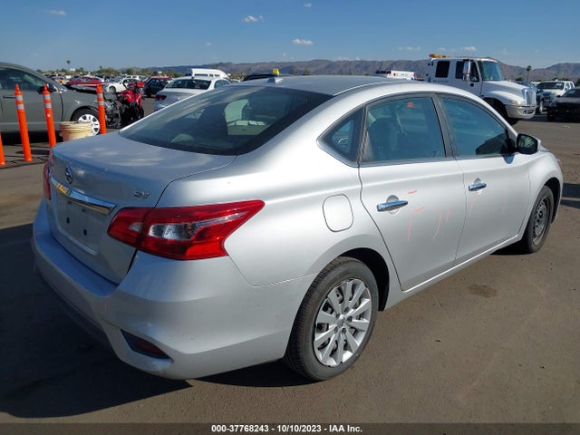 2017 NISSAN SENTRA SV VIN: 3N1AB7AP9HL646285