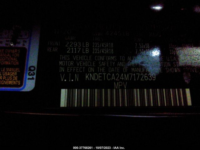 KNDETCA24M7172639 KIA Seltos Sx