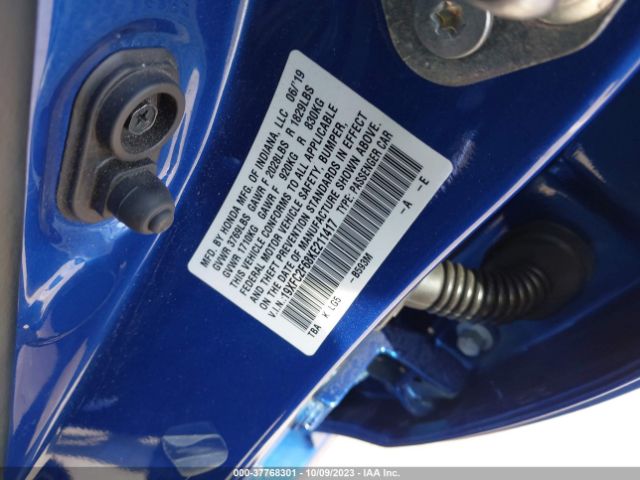 19XFC2F68KE211417 Honda Civic Sedan Lx