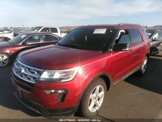 2018 FORD EXPLORER XLT VIN: 1FM5K7D84JGC49138