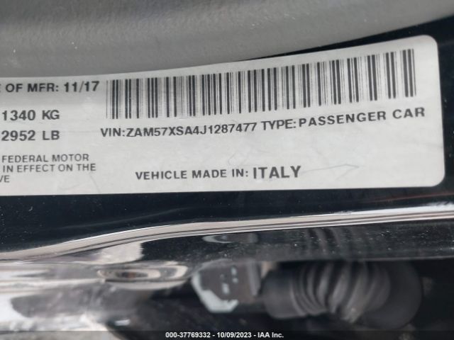 ZAM57XSA4J1287477 Maserati Ghibli