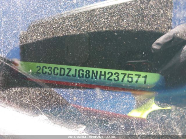2C3CDZJG8NH237571 Dodge Challenger Gt