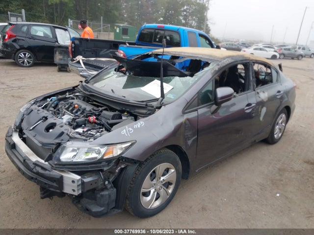 Honda Civic Sedan Lx 2014 19XFB2F53EE224834 Image 2