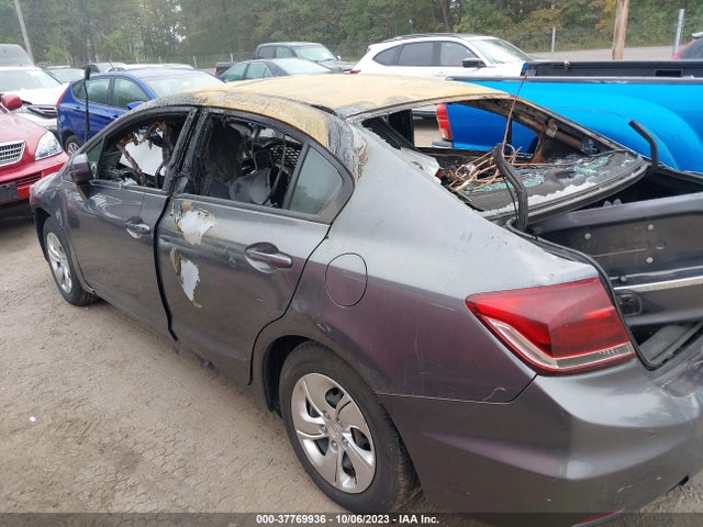 Honda Civic Sedan Lx 2014 19XFB2F53EE224834 Image 3