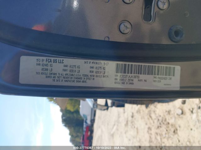 2C3CDZFJ4JH138793 Dodge Challenger