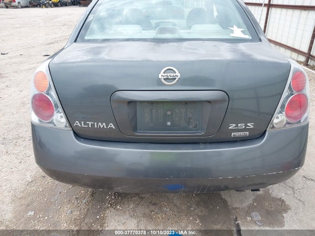 2006 NISSAN ALTIMA 2.5 S VIN: 1N4AL11DX6N410602