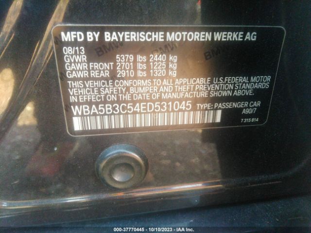 WBA5B3C54ED531045 BMW 5 Series 535i Xdrive