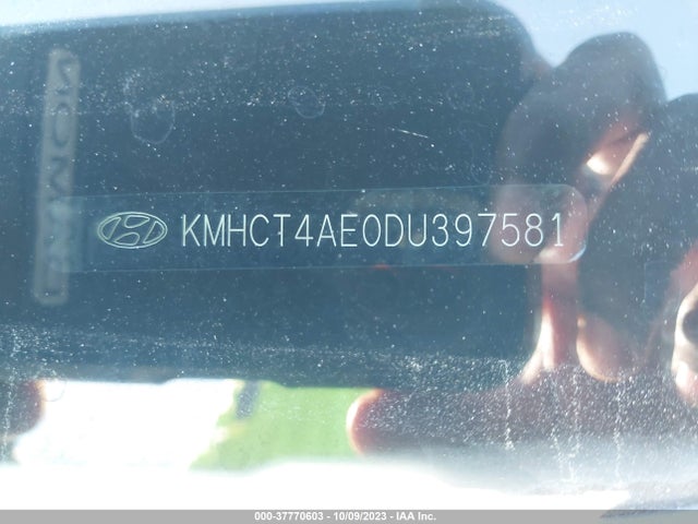 2013 HYUNDAI ACCENT GLS VIN: KMHCT4AE0DU397581