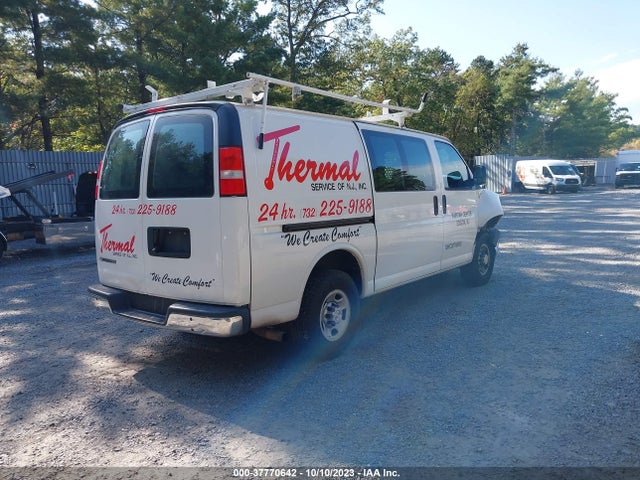 2019 CHEVROLET EXPRESS 2500 WORK VAN VIN: 1GCWGAFG3K1370968
