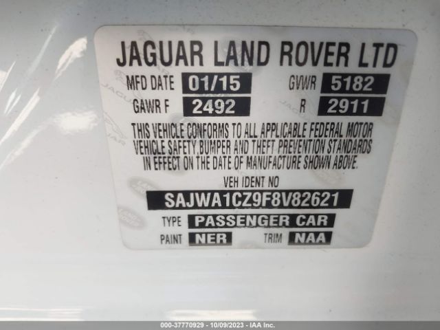 SAJWA1CZ9F8V82621 Jaguar XJ