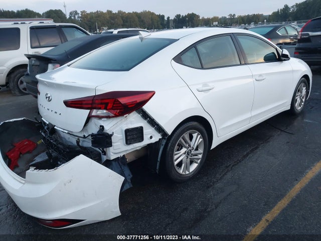 2019 HYUNDAI ELANTRA SEL VIN: 5NPD84LF7KH450963