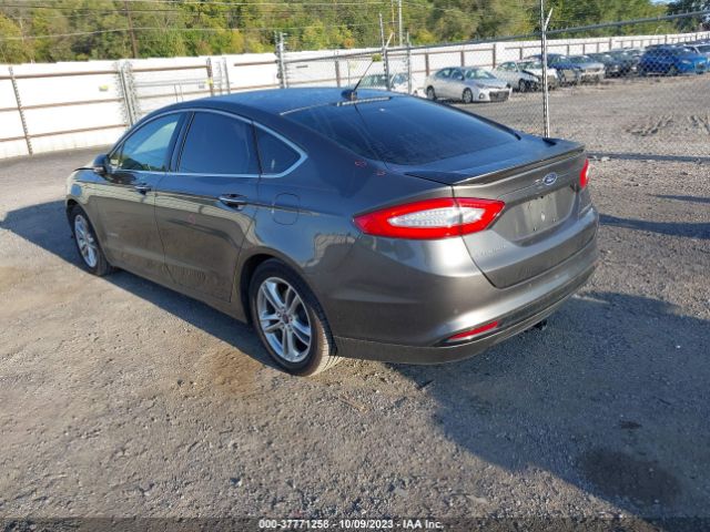3FA6P0RU0GR276822 Ford Fusion Titanium Hybrid