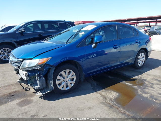 2012 HONDA CIVIC LX VIN: 2HGFB2F57CH531376
