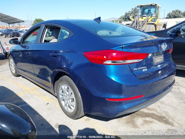 2017 HYUNDAI ELANTRA SE VIN: 5NPD74LF7HH125600
