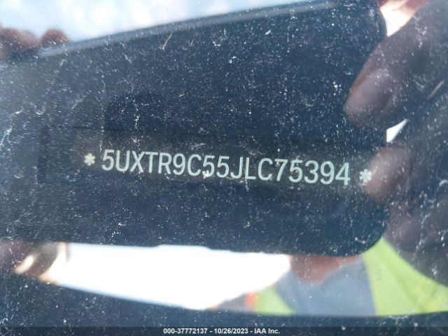 5UXTR9C55JLC75394 BMW X3 Xdrive30i