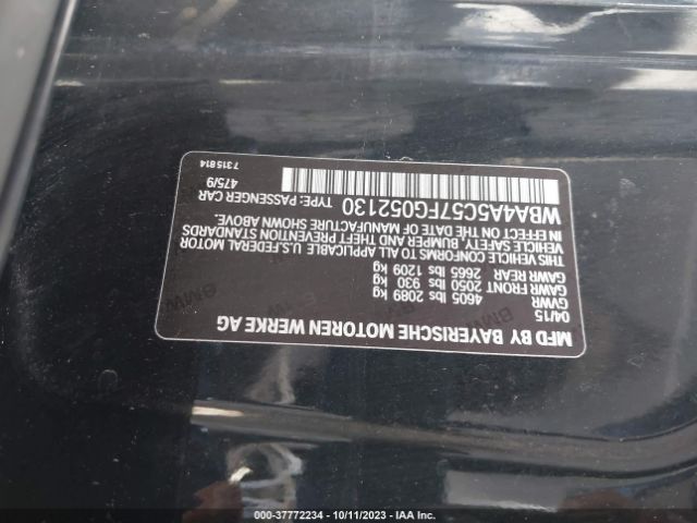 WBA4A5C57FG052130 BMW 4 Series 428i